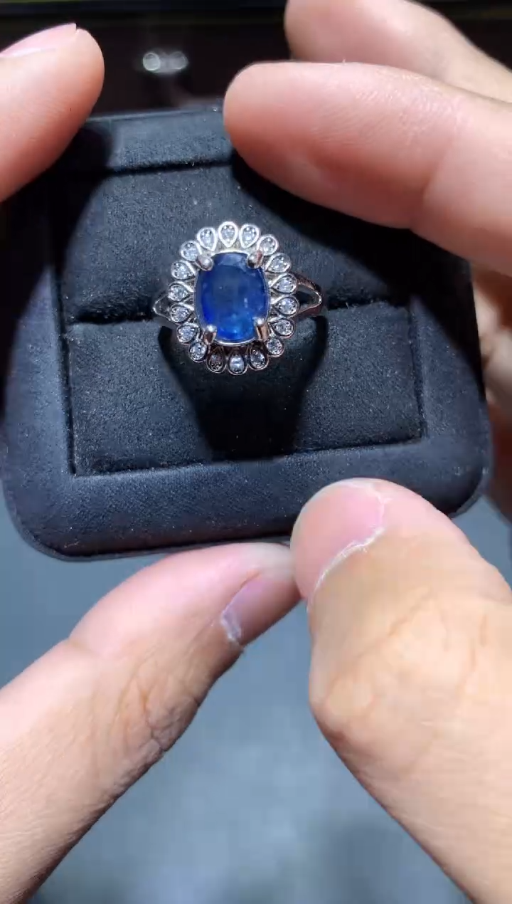 【闪购商品】蓝宝石戒指未镶嵌K85
