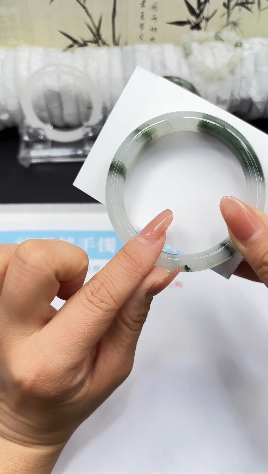 未镶嵌手镯石英质玉A27-57/58/59