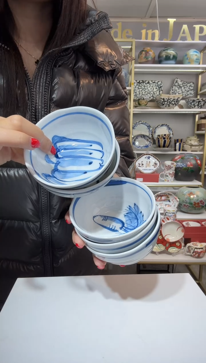 陶瓷蔬菜10.5厘米钵5只装一样一只