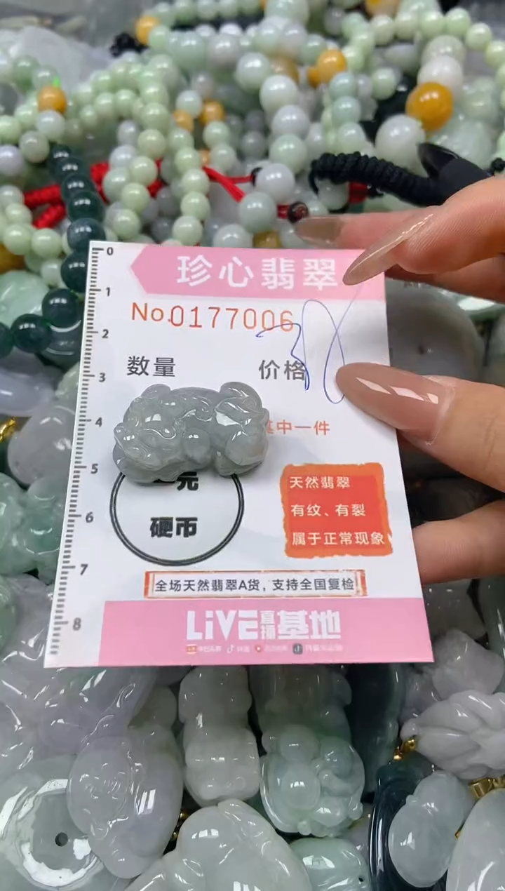 【闪购商品】翡翠颈饰未镶嵌闪购0177006