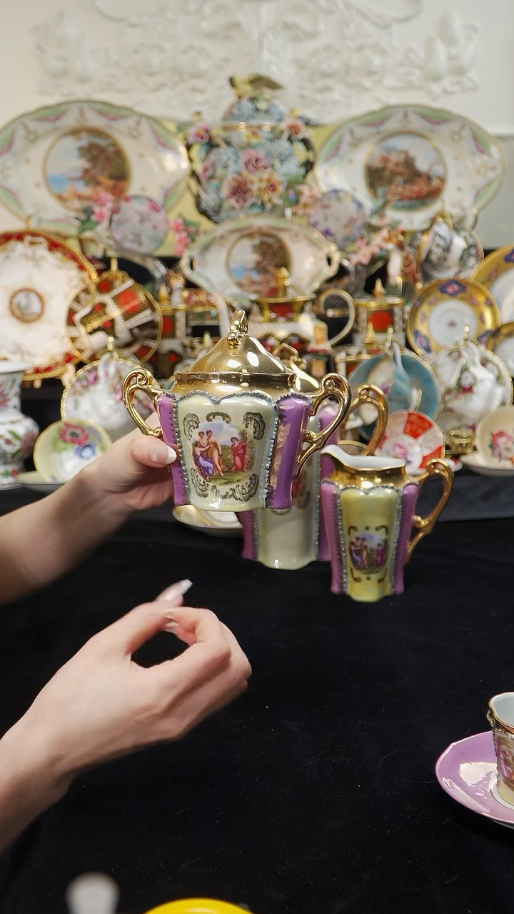 骨瓷婷婷中古器物如图所示102