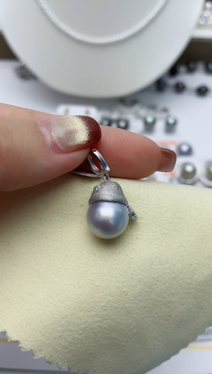 【闪购商品】海水珍珠颈饰银S925镶嵌W19