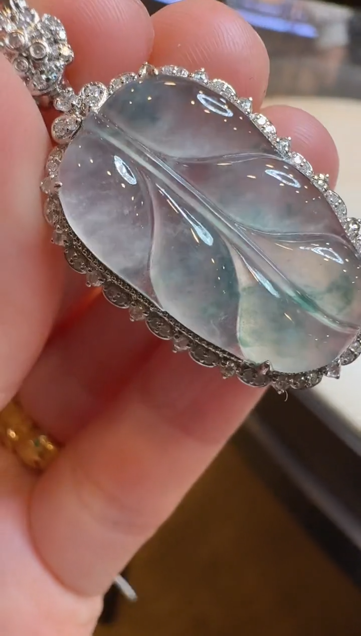 【闪购商品】翡翠吊坠(不含链)18K金镶嵌多样性团购发一件