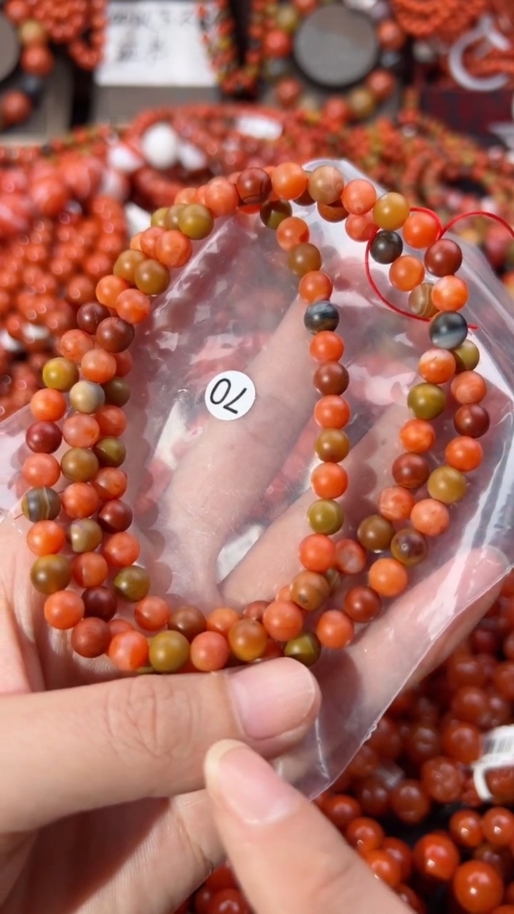 【闪购商品】南红玛瑙手串未镶嵌6