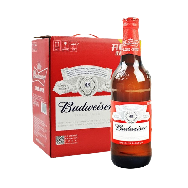 Budweiser/百威啤酒2760ml(460ml*6瓶)