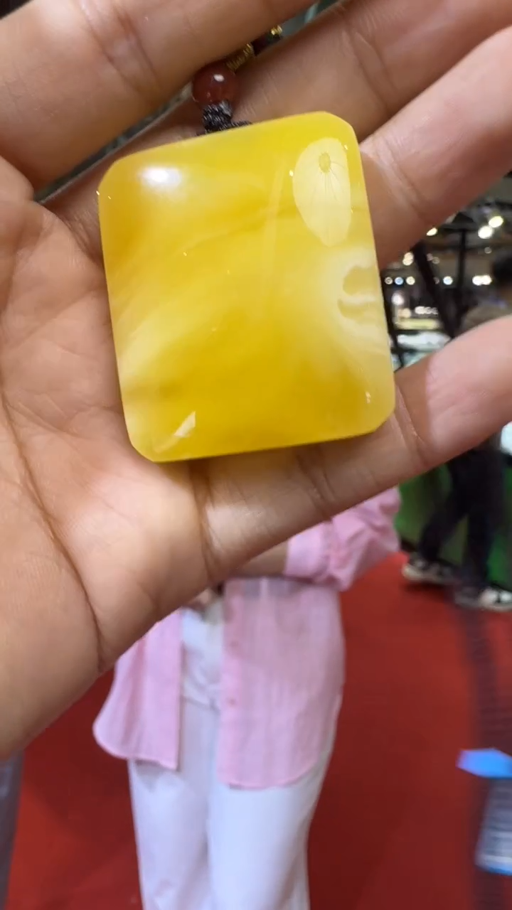 未镶嵌颈饰琥珀杭州珠宝展假一罚十