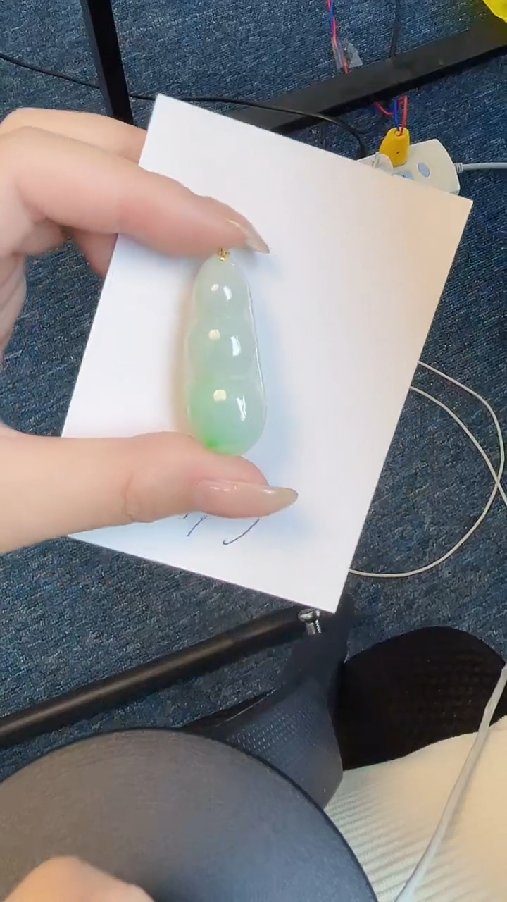 【闪购商品】翡翠颈饰18K金镶嵌00000000