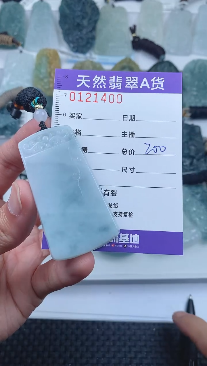 【闪购商品】翡翠颈饰未镶嵌        400