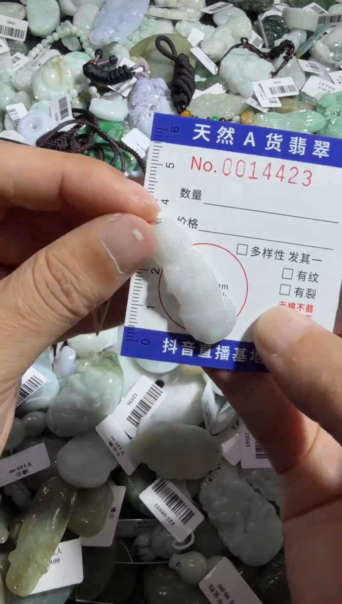 【闪购商品】翡翠颈饰未镶嵌00014423