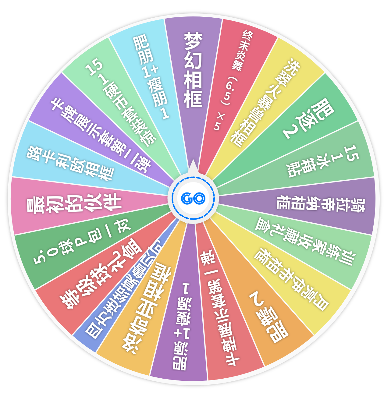 简中宝可梦趣味大转盘（下单默认代拆）