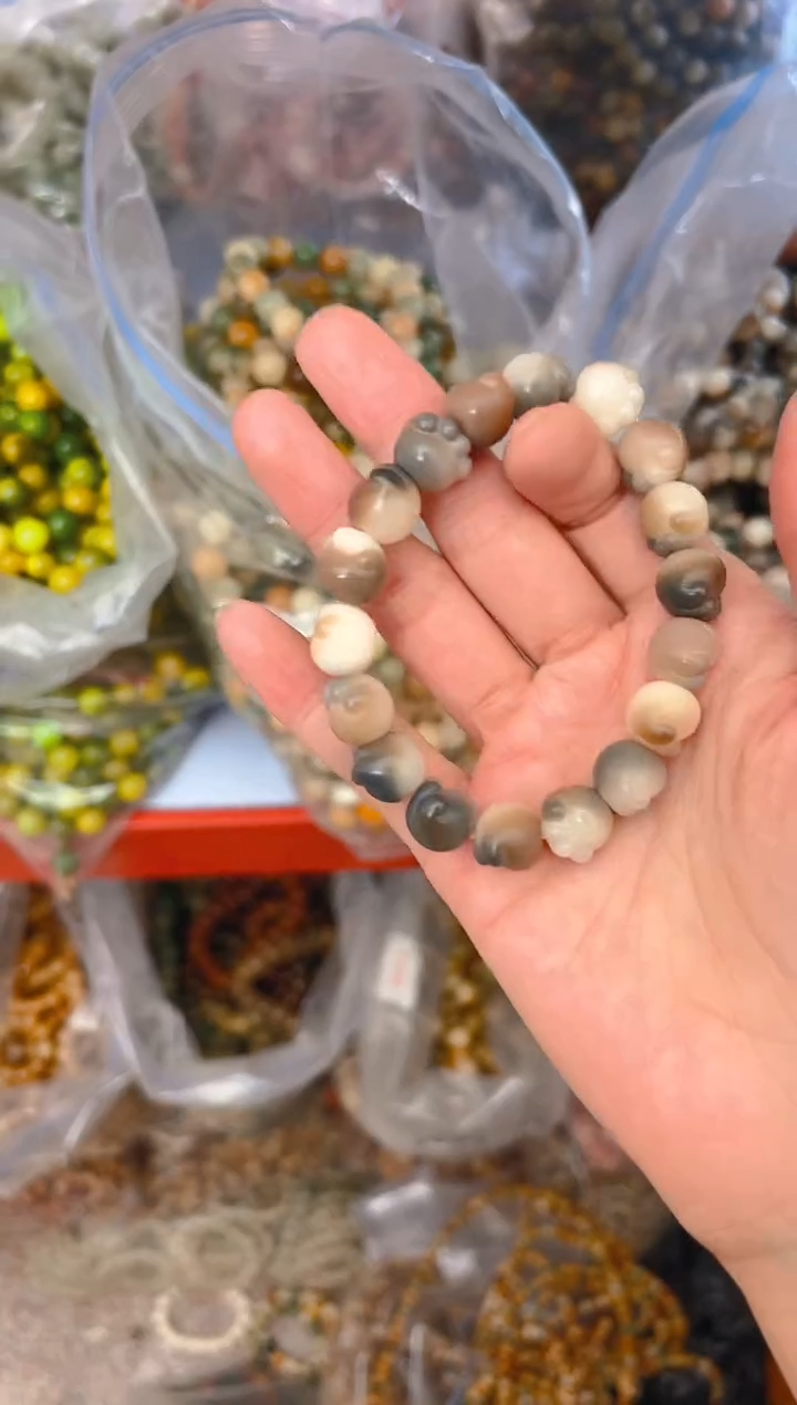 吊坠菩提根/象牙果三花猫爪