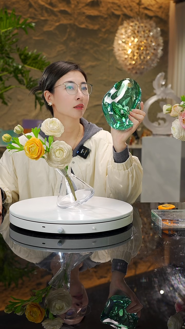 【闪购商品】瓷片设计款花瓶摆件