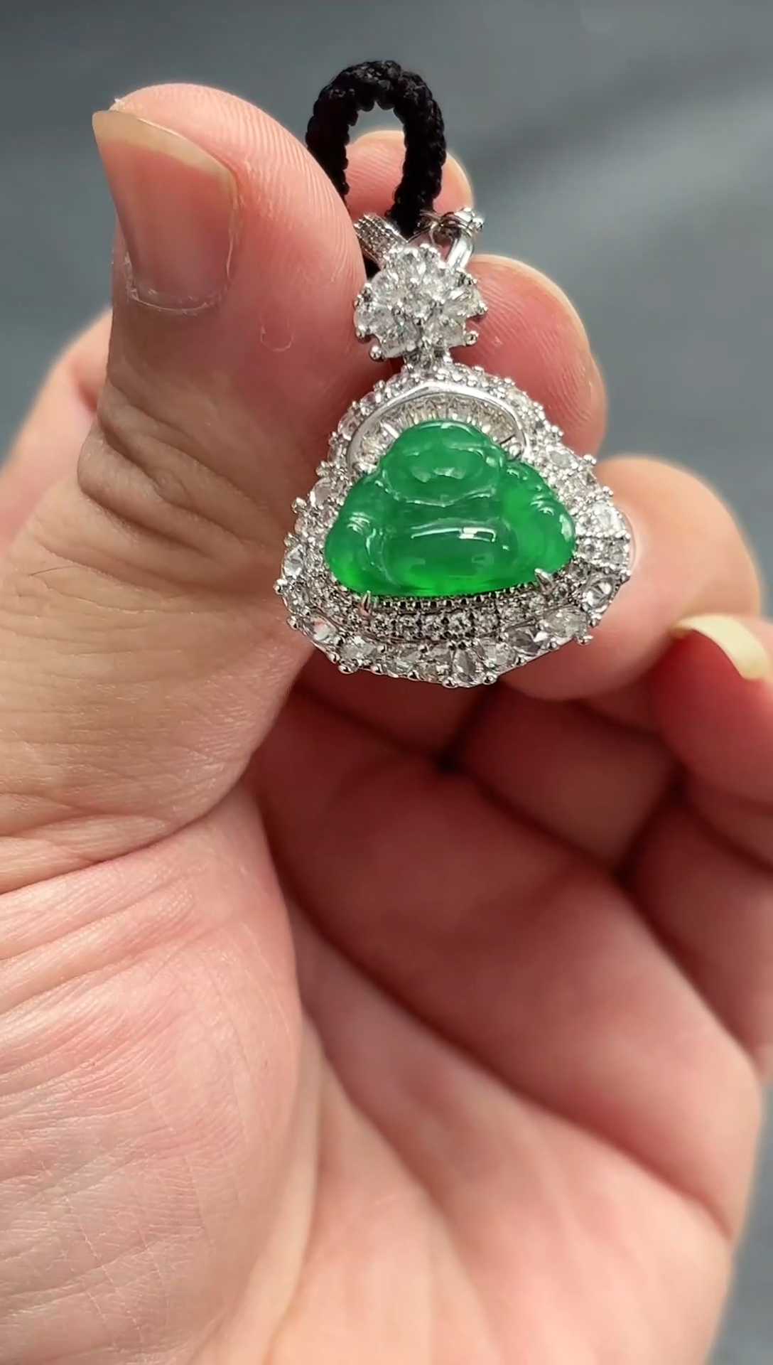 颈饰未镶嵌翡翠天然A货翡翠多样性发其一