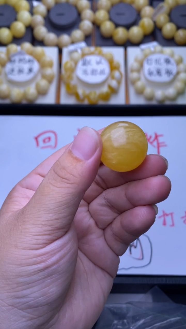 裸石琥珀未镶嵌大小姐珠宝严选23