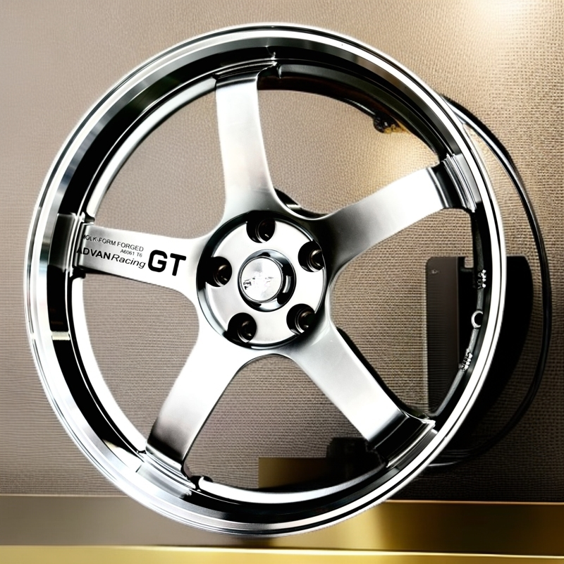 包安装爆款GTTT17-18-19寸旋压轮毂高尔夫凌度思域菲斯塔奥迪