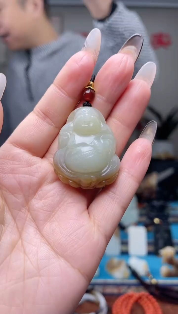 【闪购商品】和田玉挂件未镶嵌1