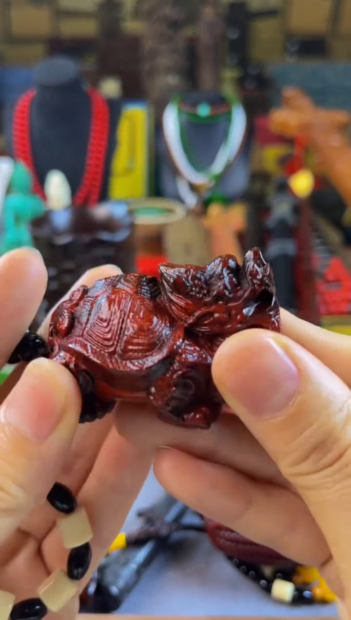 檀香紫檀（小叶紫檀）手把件