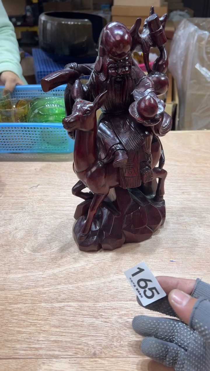 清**淡165茶摆件           