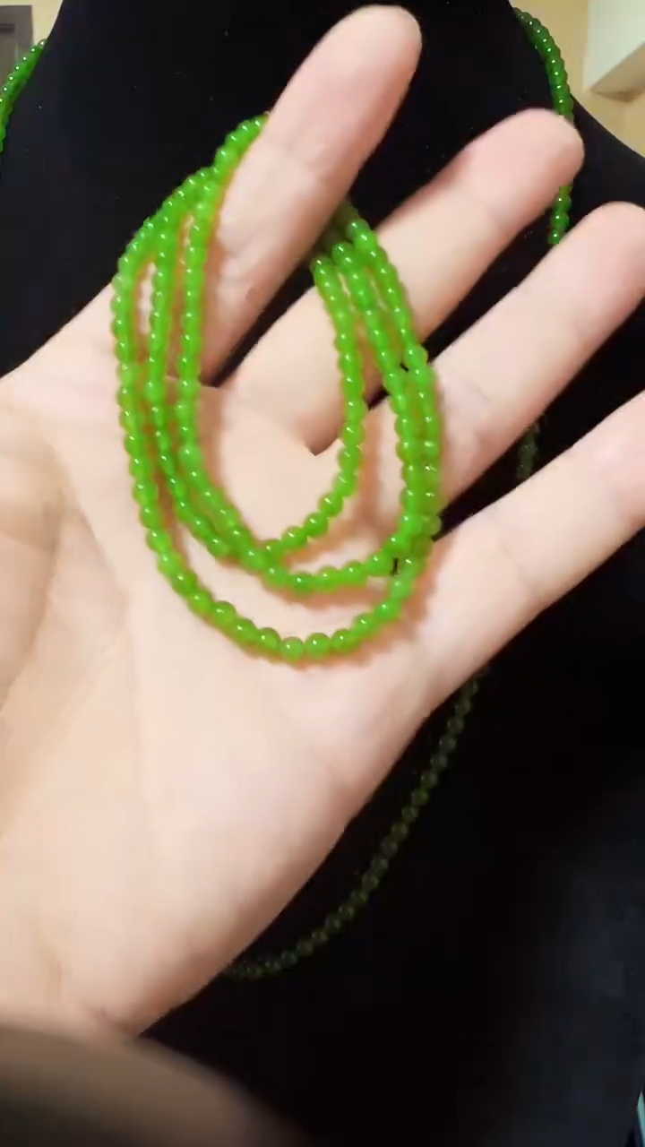 项链未镶嵌和田玉（碧玉）4
