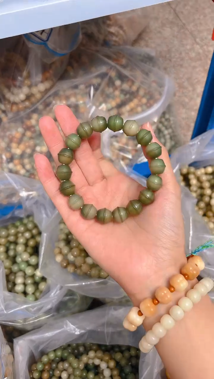 吊坠菩提根/象牙果蜜罐单圈 