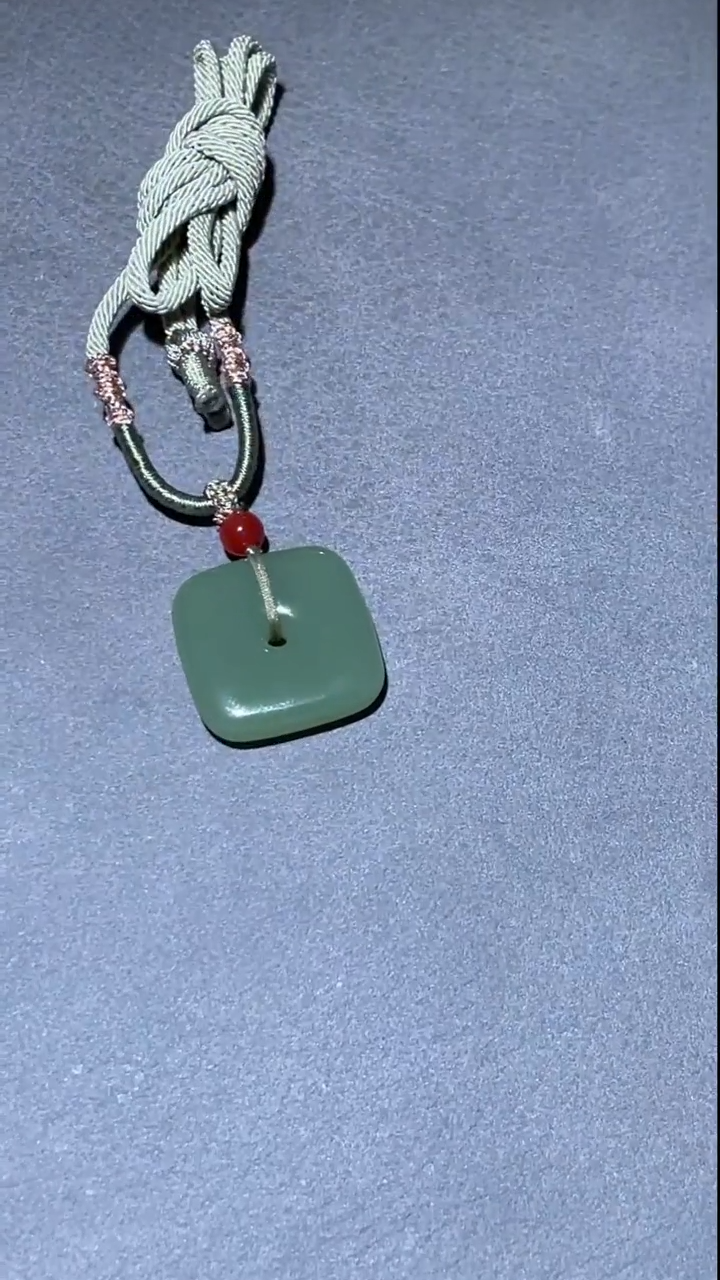 未镶嵌和田玉挂件LS   平安扣