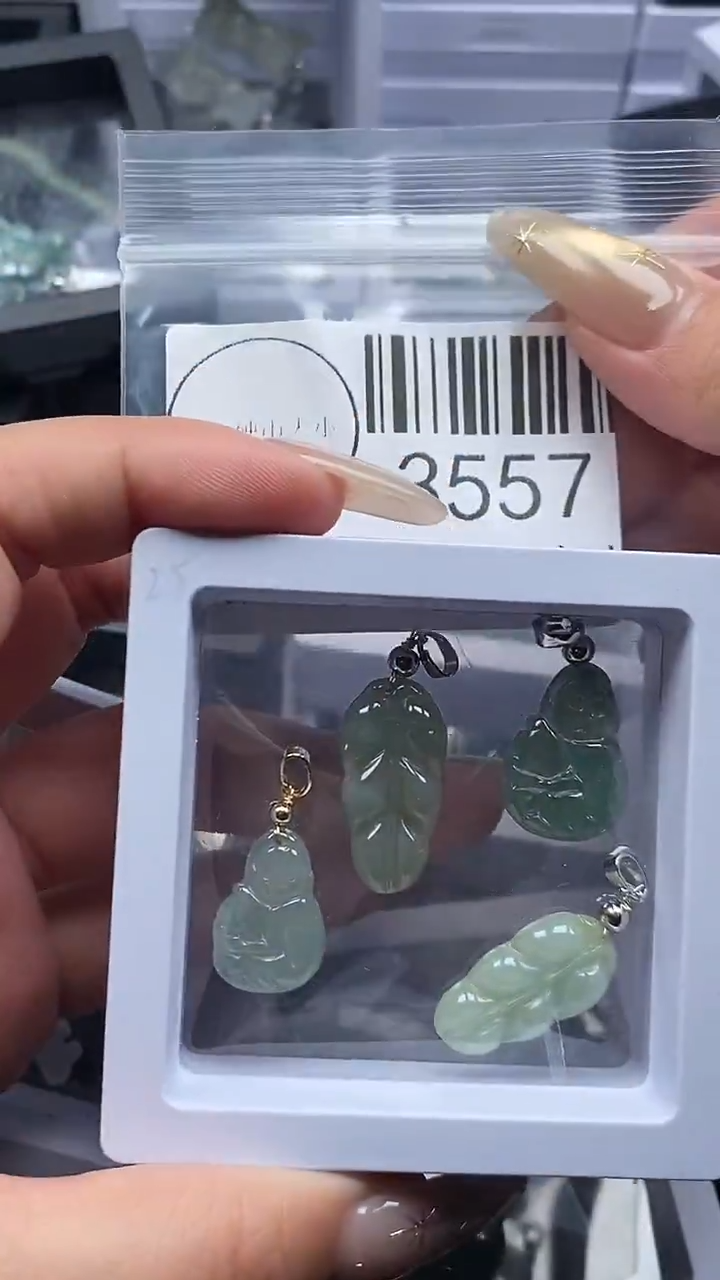 颈饰未镶嵌翡翠3557