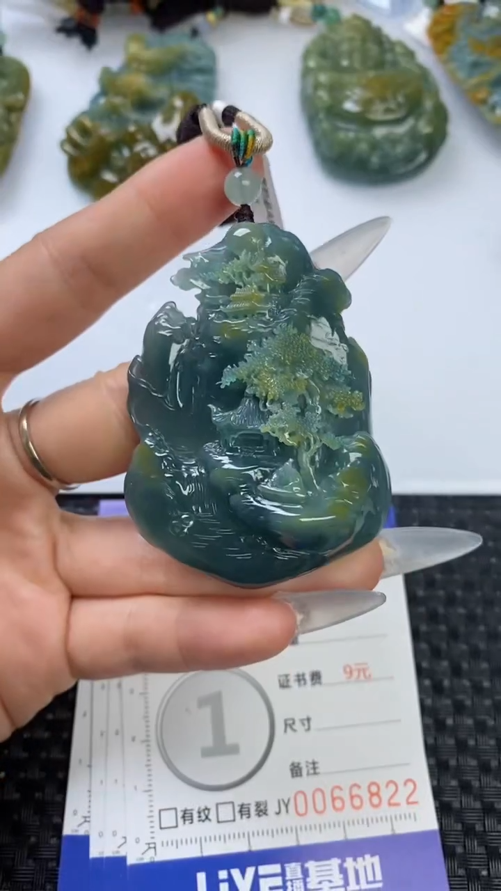 【闪购商品】翡翠颈饰未镶嵌1111111111111111