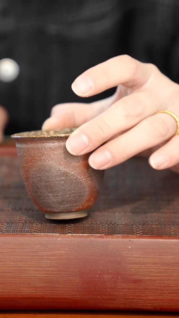 陶瓷奢瓷/瑞寅柴烧茶器（杯子）597瑕疵