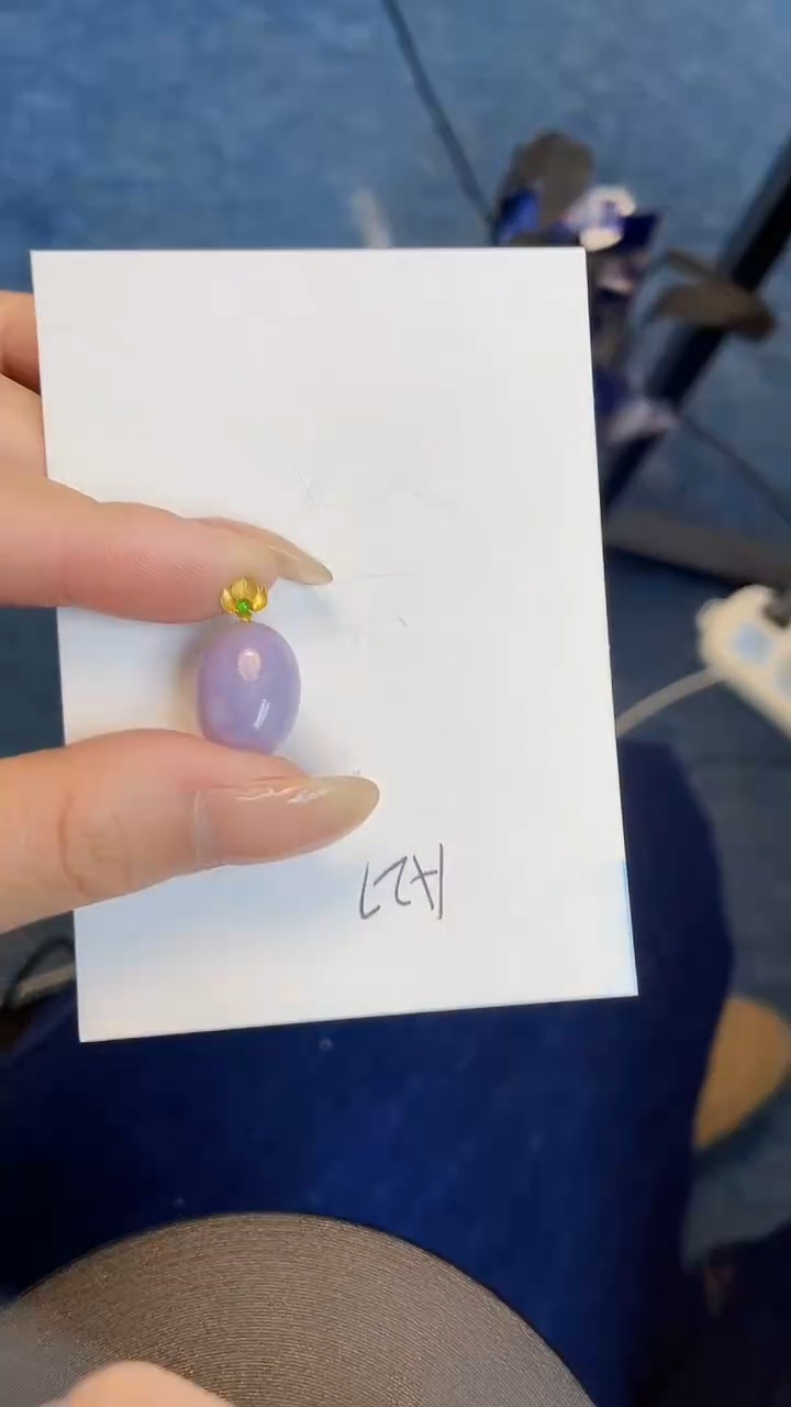 【闪购商品】翡翠颈饰18K金镶嵌00000000