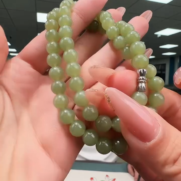 和田玉翠青妈妈链（多样性发其一）