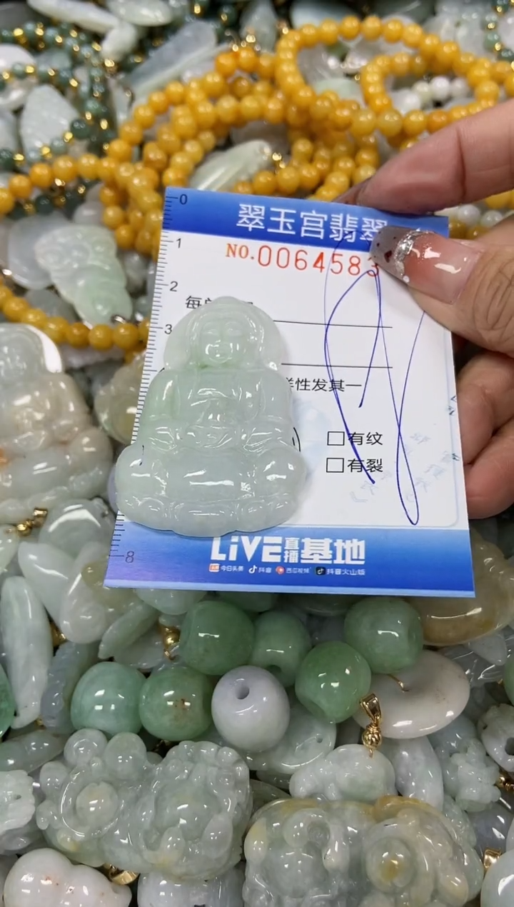 【闪购商品】翡翠颈饰未镶嵌闪购商品0064583