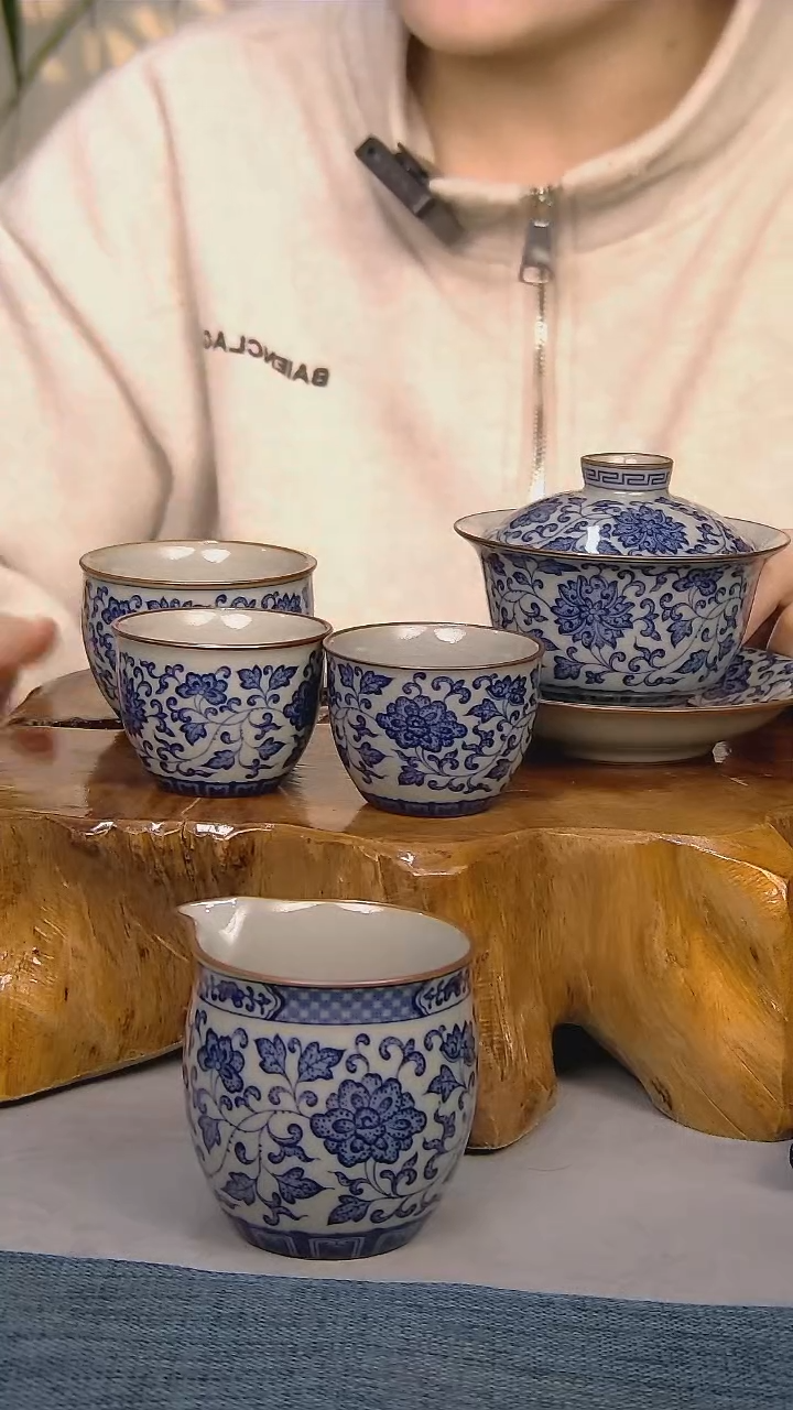 【闪购商品】简装家用款5件套 陶瓷家用茶具系列