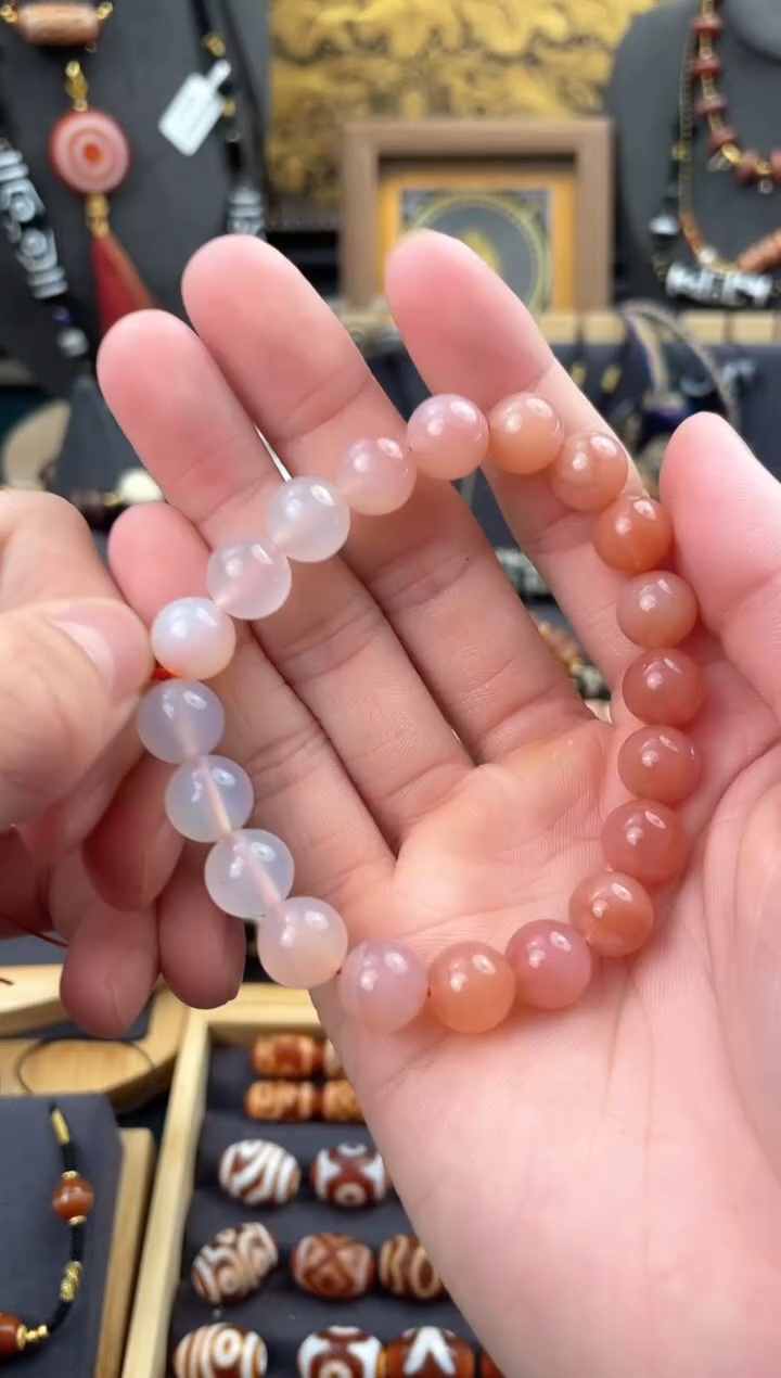 【闪购商品】玛瑙/玉髓颈饰未镶嵌玛瑙手串