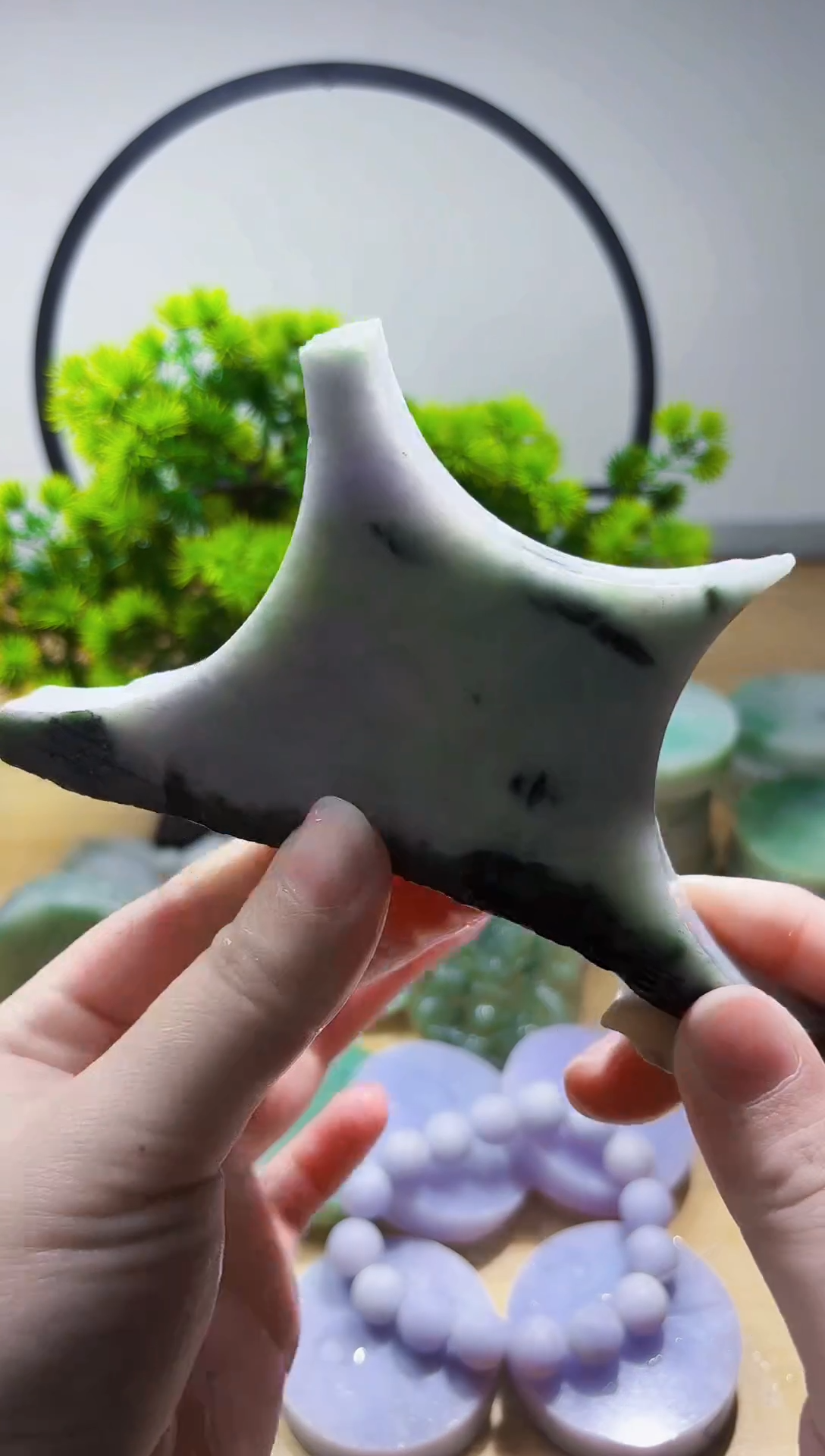 颈饰未镶嵌翡翠翡翠A货 谭734
