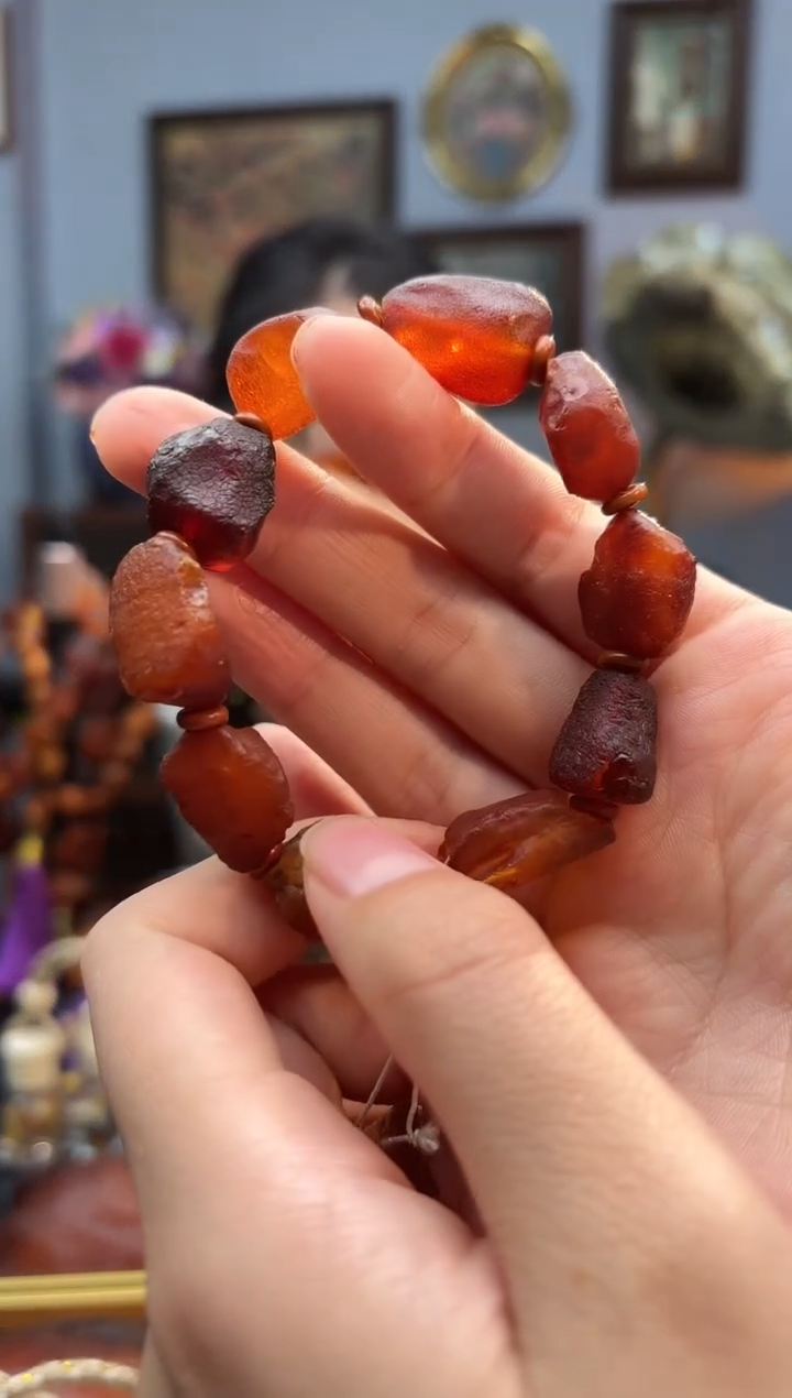 手串琥珀未镶嵌手串