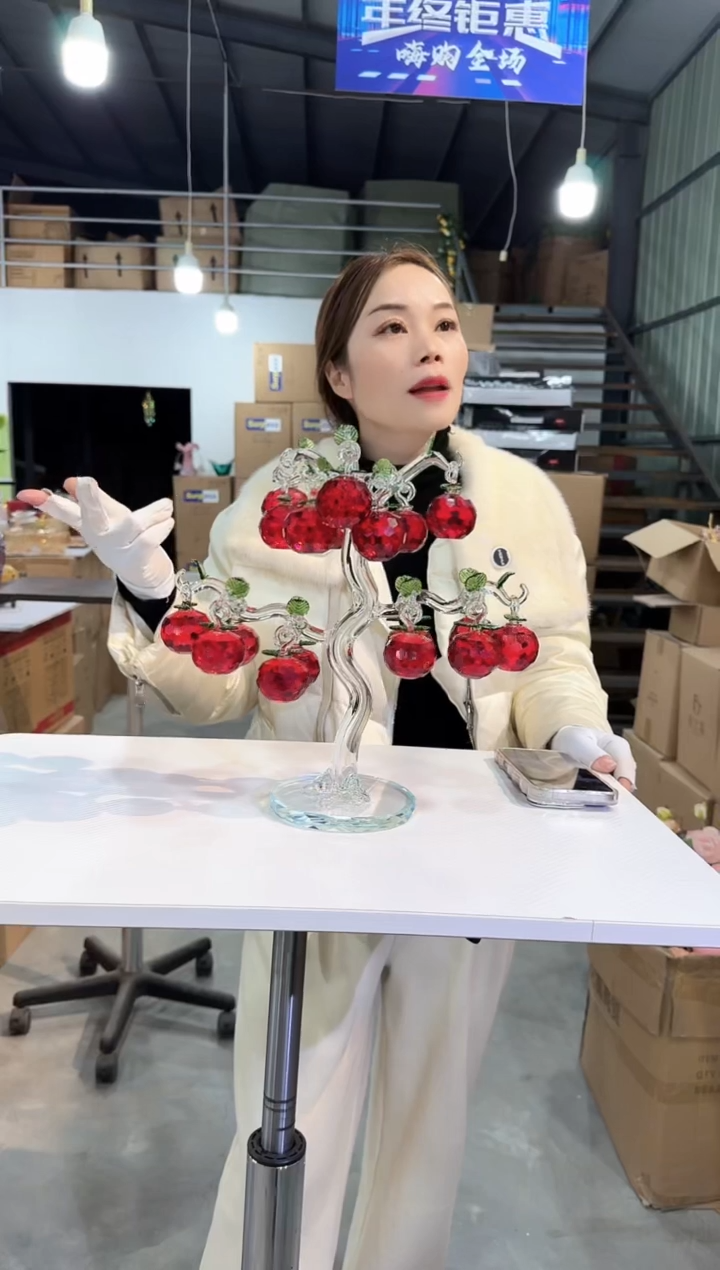 【闪购商品】琉璃昕洋F-花器-73早