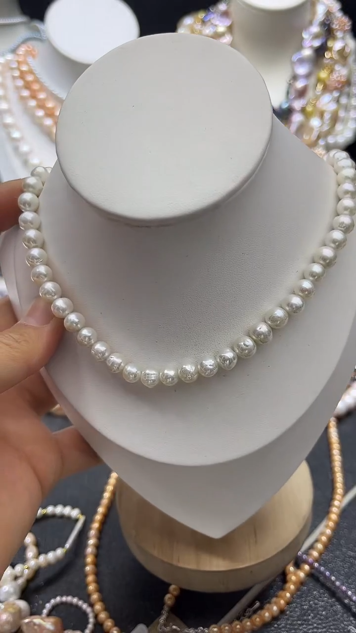 颈饰未镶嵌淡水珍珠多人