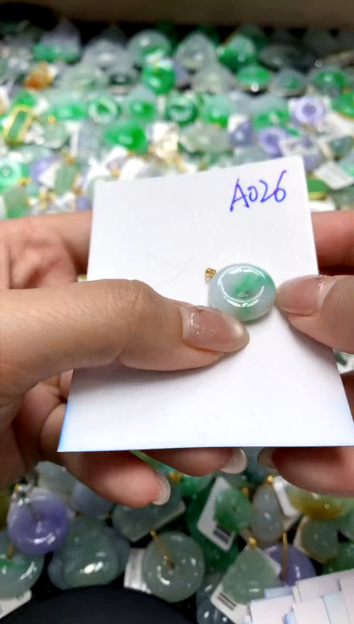 【闪购商品】翡翠颈饰18K金镶嵌111111111111111111