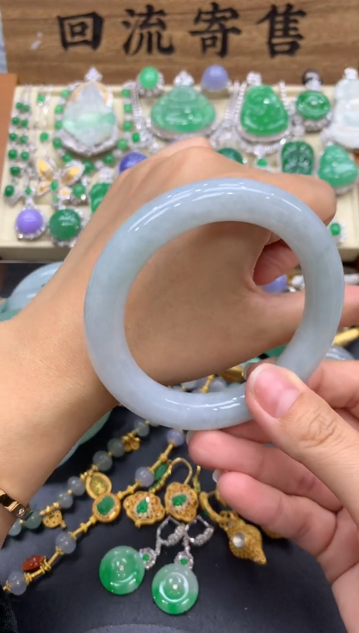 【闪购商品】翡翠手镯未镶嵌362-中国好珍宝