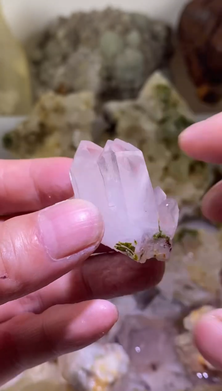 未镶嵌珠宝半成品水晶67号四川美姑超七花园水晶