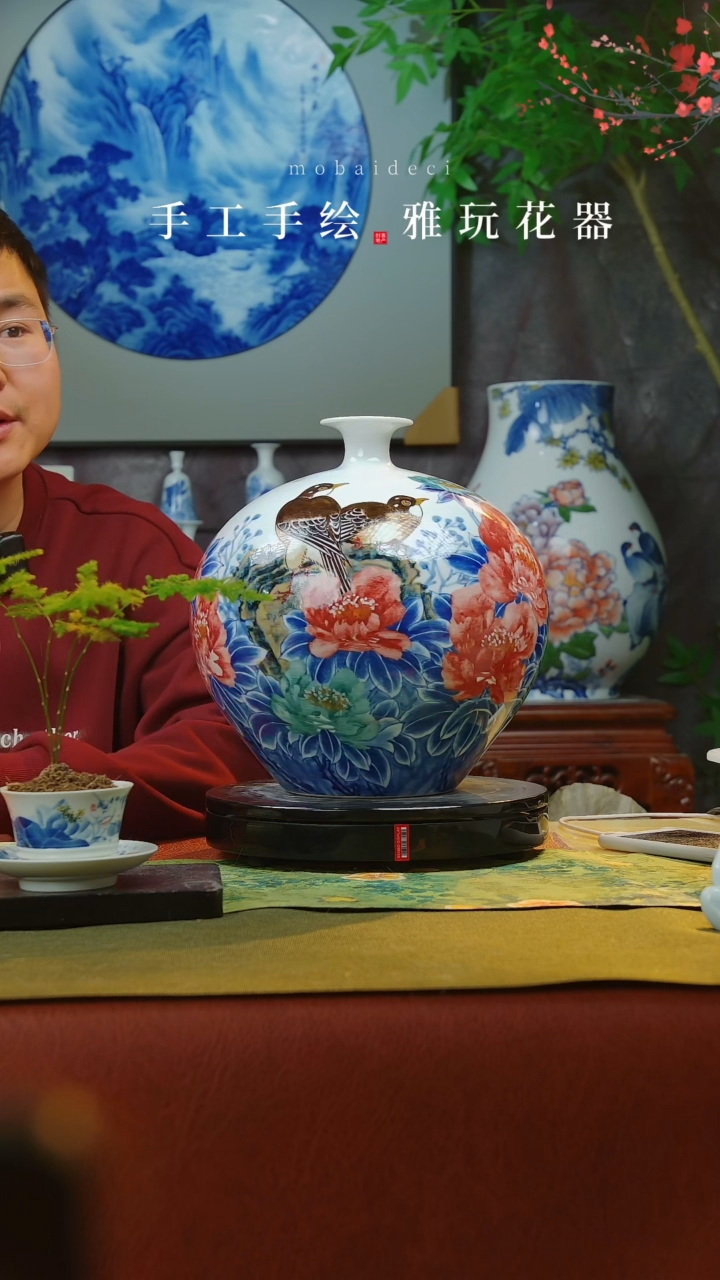 【闪购商品】瓷片景德镇手工手绘陶瓷