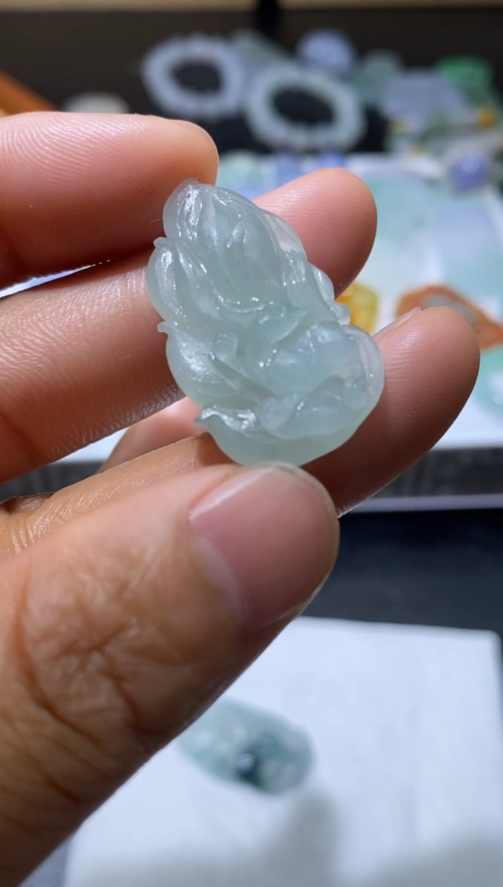 【闪购商品】定制翡翠未镶嵌翡翠毛货~多样性发货一个