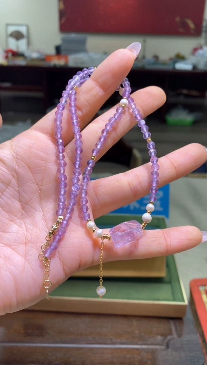 【闪购商品】水晶颈饰未镶嵌多样性发一件701