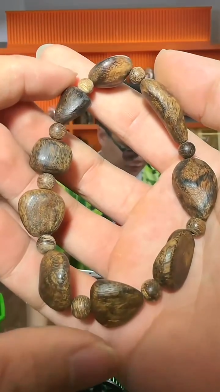 沉香手串377号单圈多样性发一