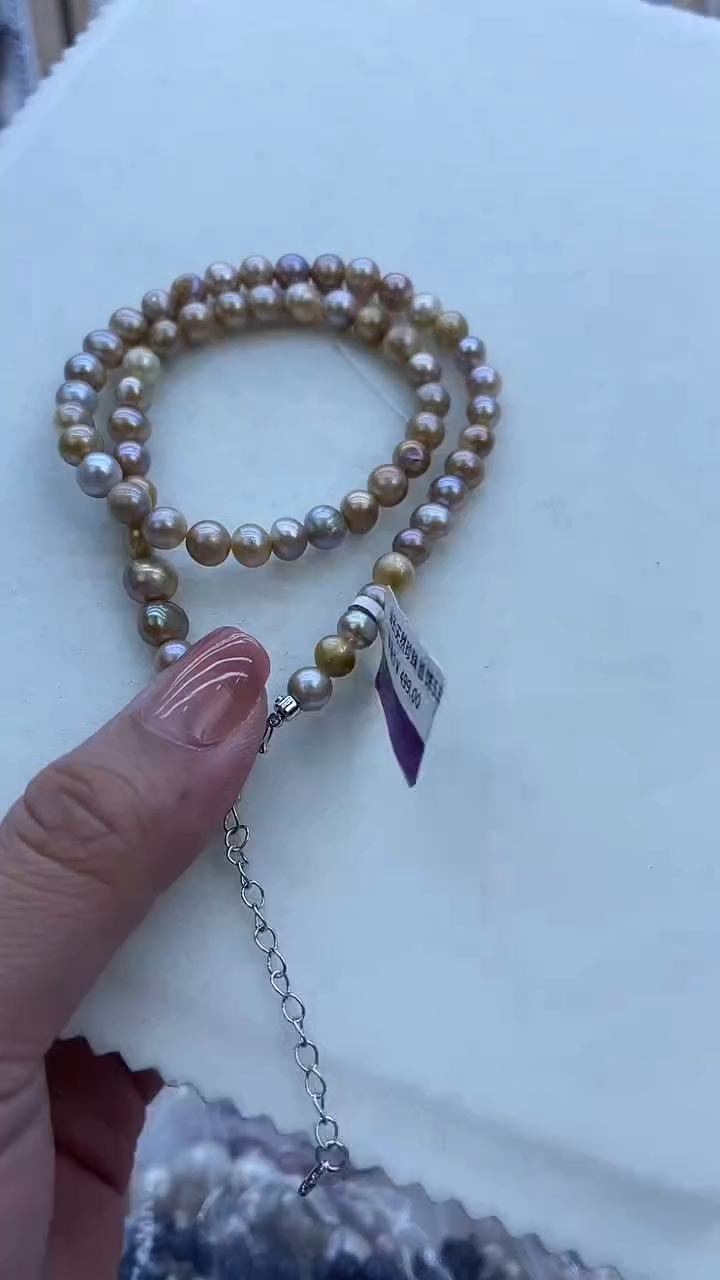 【闪购商品】淡水珍珠项链未镶嵌846