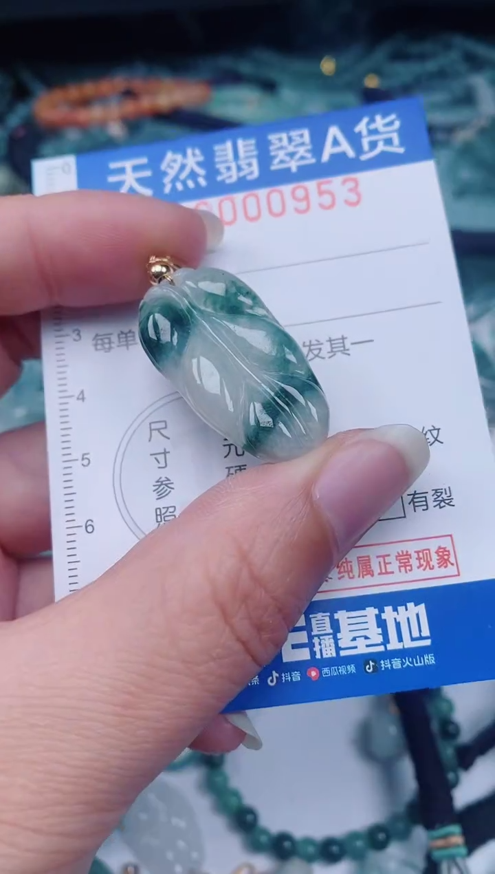 颈饰未镶嵌翡翠00000953
