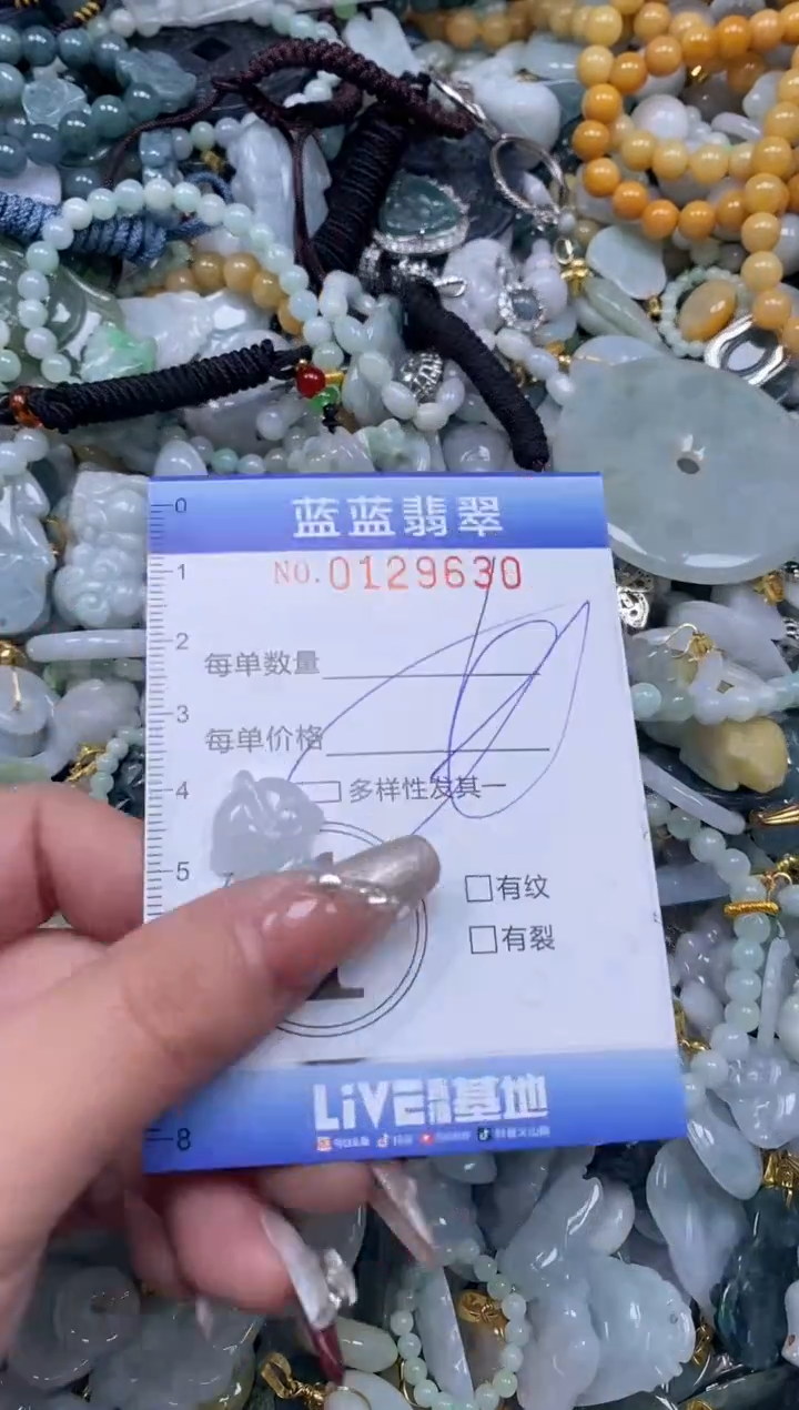 【闪购商品】翡翠颈饰未镶嵌闪购0129630多样性发其一