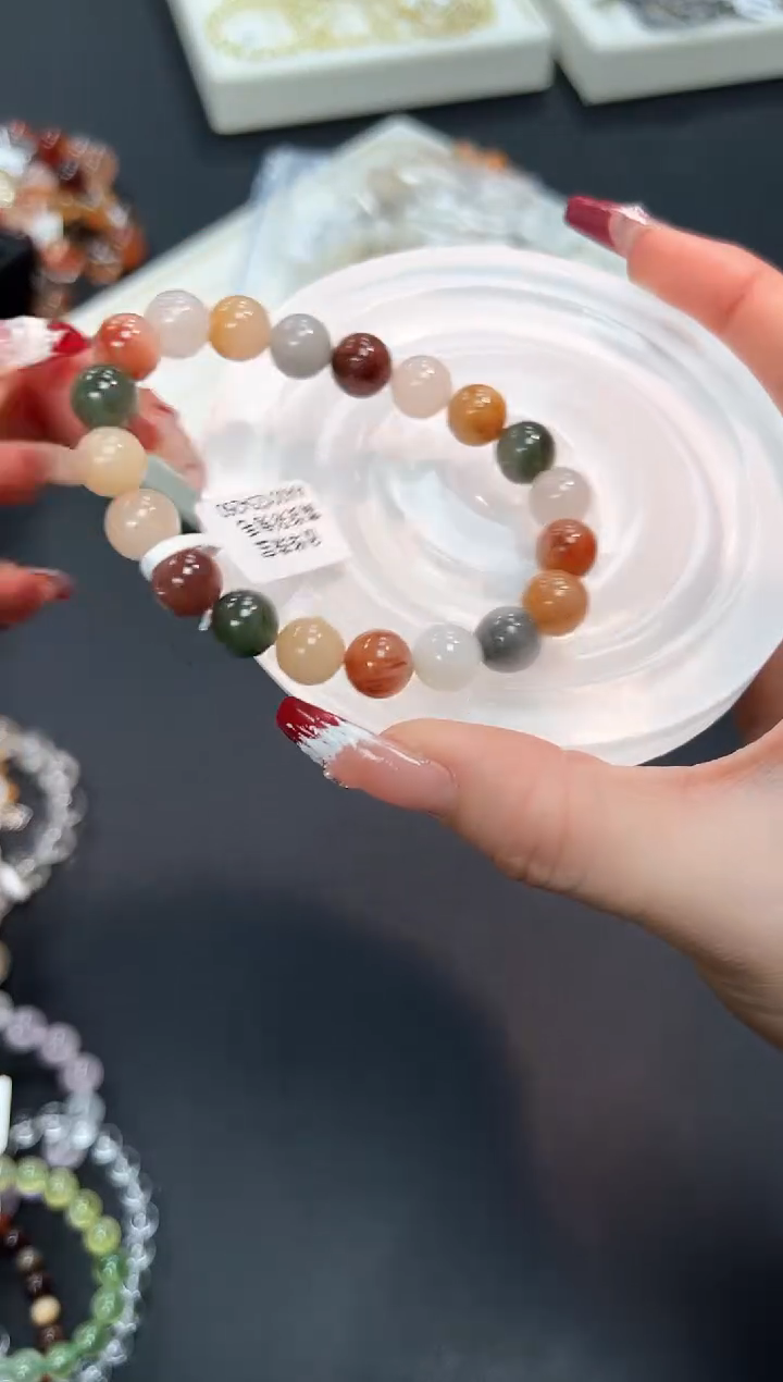 【闪购商品】水晶手串未镶嵌51a多样性发一/1条默认微瑕