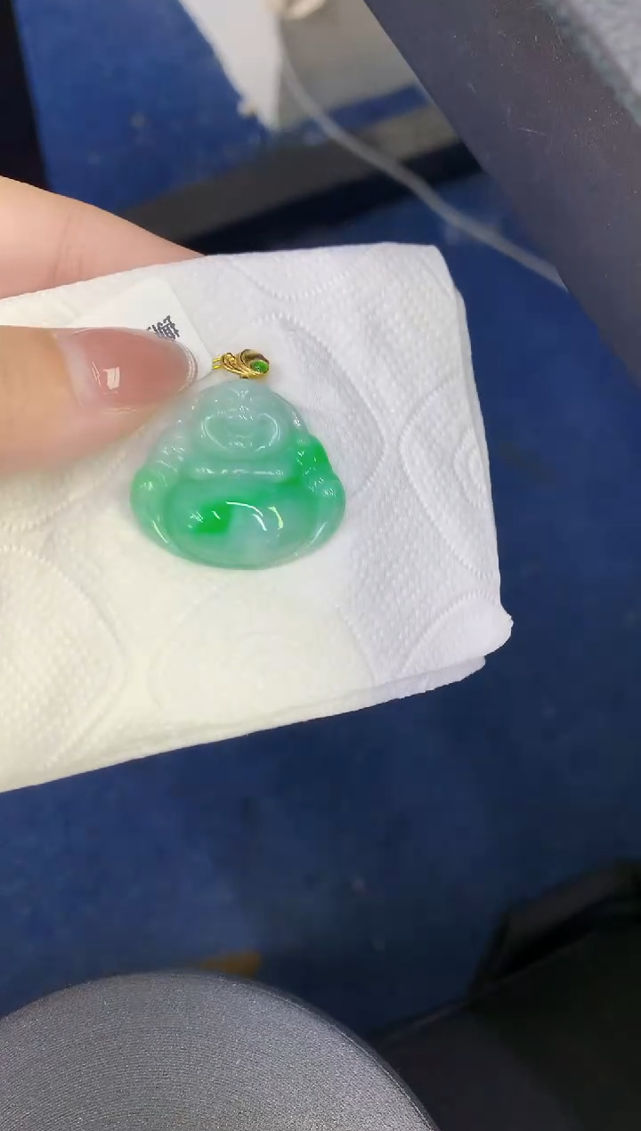 颈饰未镶嵌翡翠缅甸天然翡翠a货