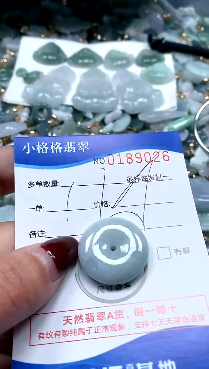 【闪购商品】翡翠颈饰未镶嵌闪购商品0189026